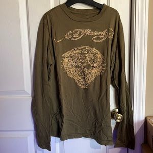 Ed Hardy long sleeve T-shirt Size M